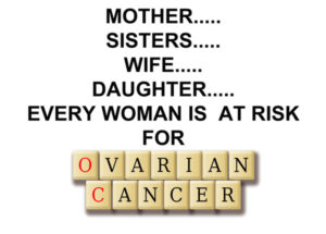 Every Woman is at risk for ovarian cancer